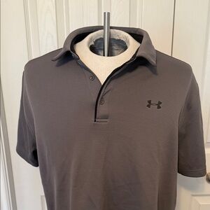 Under Armour Men's Charcoal Polo Golf Shirt. Create a bundle and save!